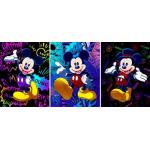 Customized Lenticular Poster 3D Depth Perception White Pearl Film Back Side