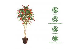 China Eco Friendly Azalea Artificial Flower Tree For Bedroom Decoration supplier