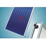 Blue Titanium Flat Panel Solar Collector Ultrasonic Welding Flat Plate Solar Water Heater Hotel Solar Heating System for sale