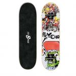 8 Layer Maple Full Complete Skateboards 31inch Matte Painting Trucks for sale
