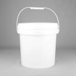 10L 25*23*27cm Portable Plastic Bucket With Lid Food grade PP for sale
