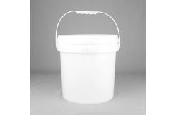 China 10L Plastic Bucket With Lid And Hand Handle supplier