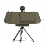 Two Dimensional Four Sided Active Phased Array Radar 15Km Detection Zone for sale