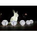 inflatable rabbit balloon  lighting balloon for sale