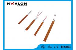 China Wax PTC Heating Element 1 - 5000ohms Ceramic Heating Element With Insulation Film supplier