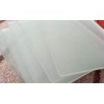 2mm-19mm Acid Etched Glass Tempered Glass With Customized Size