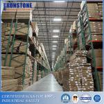Popular Teardrop Pallet Rack Frames & Step Beams For Heavy Cargo Storage for sale