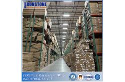 China Popular Teardrop Pallet Rack Frames & Step Beams For Heavy Cargo Storage supplier