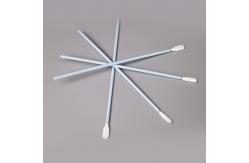 China Double Layer Polyester Tipped Swabs Industrial Disposable Cleanroom Cotton Buds For Electronics supplier