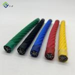 6*8 IWRC Combination Wire Rope 16mm Playground PP Polypropylene for sale