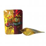 Snack Dried Fruit Holographic Zipper Pouch Mylar Aluminum Foil Packaging Bag for sale