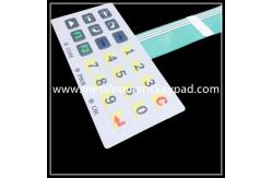 China 2.54 Pitch Industrial Numeric Keypad 2.0mm Membrane Switch Keyboard supplier