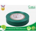 Yellow / Green PVC Electrical Tape Heat Resistant For Cable Harnessing for sale