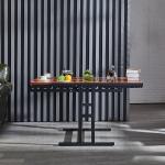 Knock Down Package Multifunctional 75cm Height Convertible Wall Shelf Table for sale