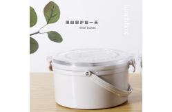 China Childrens Thermal Insulated Plastic Lunch Box With Rice Crisper supplier