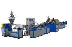 China PVC Soft Pipe Plastic Extrusion Line / Fiber Reinforced Soft Pipe Making Machine supplier
