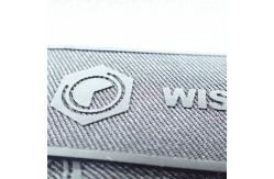 China 3D Effect ODM Printed Clothing Labels High Density Printing Silicone supplier