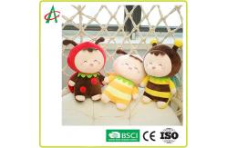 China Polypropylene Plush Filling Polyester Fabric Bee Plush Toy supplier