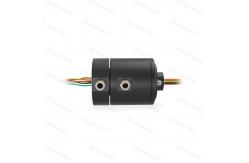 China Compact 2 Passage Rotary Union Joint 6 Circuits 2A Reliable Sealing supplier