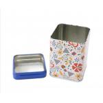 Waterproof 0.3mm Thickness Coffee Tin Containers Tea Storage Box for sale