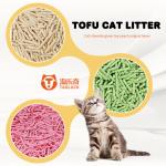 Original Milk Environmentally Friendly Tofu Cat Litter Made Mainly From Plant Fibers