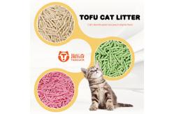China Original Milk Environmentally Friendly Tofu Cat Litter Made Mainly From Plant Fibers supplier