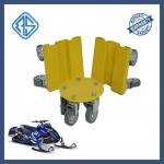 Steel Rust Resistant 1500LBS Snowmobile Dolly Set Ski PVC Rotating Castors for sale
