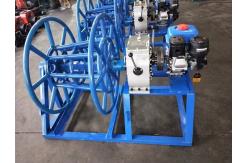 China Motorised Cable Take Up Winch Machine Conductor Stringing Machine supplier