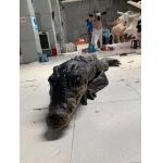 Interactive Realistic Crocodile Costume For Amusement Park