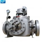 4'' Forged Steel Pigging Receiving Ball Valve API6D For Pipeline System for sale