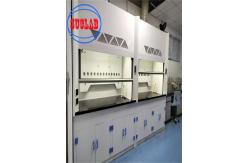 China Full Vertical Sash Opening Laboratory Fume Cupboard With Scrubber Tank supplier