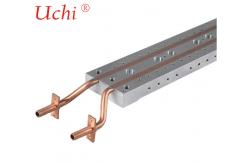 China Copper Tube Liquid Cooling Plate , Liquid Cold Plate With Epoxy Bonding Process supplier