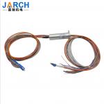 1 Channel Fiber Optic Rotary Joint Capsule Electro Optical Slip Ring For Optical Terminal Robot for sale