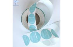 China Peelable Hot Stamping Printed Self Adhesive Labels On A Roll supplier