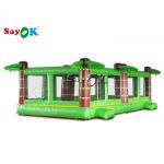Outdoor Inflatable Games Multifunctional Backyard Tarpaulin Inflatable Volleyball Field for sale