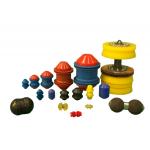 Yellow Oil Pipeline Cleaning Pigs Poly Pigs For Pipe Cleaning for sale