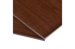 China Wooden Aluminum Composite Panel Heat Insulation Fireproof Class B1 supplier