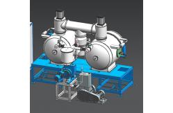 China OEM Silicon Oxide Vacuum Sublimation CVD Furnace 1500 Degree For SiO2 Purification supplier