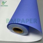 610mm x 50m A0 A1 80GSM Purplish Blue CAD Plotter Paper Roll for sale
