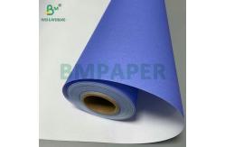 China 610mm x 50m A0 A1 80GSM Purplish Blue CAD Plotter Paper Roll supplier