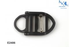 China Fasionable Private Metal Belt Buckle With D Ring Brand Name Plated supplier
