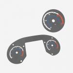 Electronic Membrane Switch Panel IP65 IP67 IP68 For Vehicle Interiors