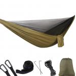 880lbs Portable Camping Hammock , Lightweight Camping Hammock With Net