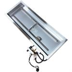 65000 BTU 30 Inch Fire Pit Pan ISO9001 Propane Pan Burner for sale
