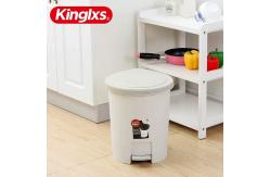 China 11 Liter Waste Plastic Pedal Plastic Dustbin With Foot Pedal supplier