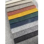 Soft Faux Linen Fabric Water Resistant Wildely Use With Plain Style for sale
