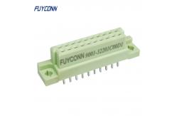 China 2 Rows Female DIN41612 Straight PCB 2x10P Eurocard Connector supplier