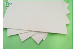 China Moisture Proof Grey Chipboard , 1900gsm Grey Board Sheets For Book Binding Paper supplier