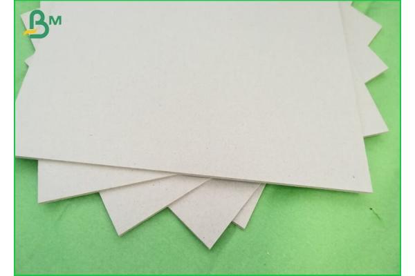 Moisture Proof Grey Chipboard , 1900gsm Grey Board Sheets For Book Binding Paper