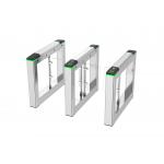 Zento Swing Barrier Gates Turnstile Access Control With Card Reader for Gym Building for sale